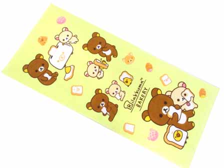 リラックマハンドタオル4個セット☆非売品☆