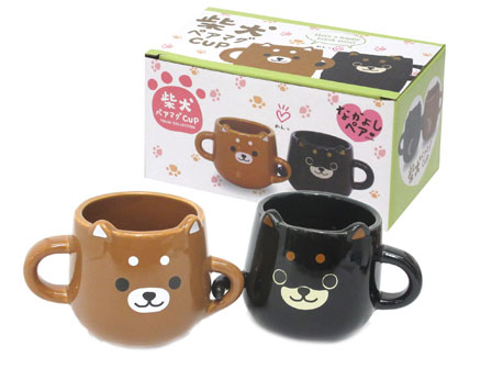 その他雑貨 柴犬 ペアマグカップ|【堀商店】景品・販促品・お祭り用品 