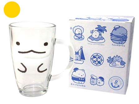 ランチグッズ すみっコぐらし ミニジョッキ イエロー|【堀商店】景品