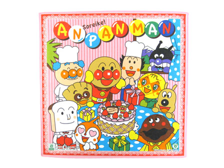 ハンカチ アンパンマン パーティー柄 堀商店 景品 販促品 お祭り用品の激安販売