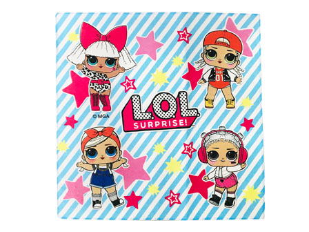 ハンカチ LOLサプライズ：14002|【堀商店】景品・販促品・お祭り