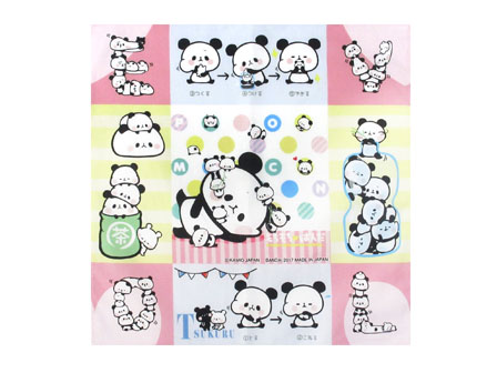 ハンカチ もちもちパンダ 堀商店 景品 販促品 お祭り用品の激安販売