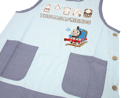 エプロン きかんしゃトーマス：サックス：M／L|【堀商店】景品・販促品