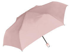 55cm折りたたみ傘　無地カラビナ PINK...のサムネイル画像
