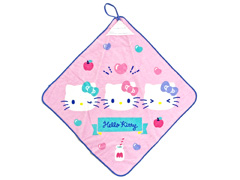 ループ付きタオル　ハローキティ　スリーキティのサムネイル画像