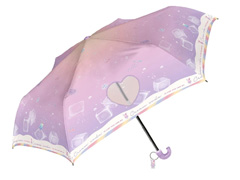 50cm　折りたたみ傘　クリームソーダ：パー...の画像