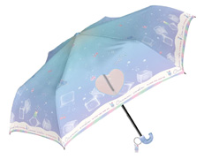 50cm　折りたたみ傘　クリームソーダ：サッ...のサムネイル画像