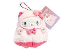 【特価】マスコットポーチ　ねこねこおばけ　ハ...のサムネイル画像