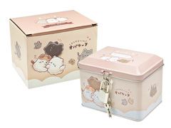 ファン雑貨　鍵付き缶バンク/オバケーヌ・ふか...のサムネイル画像