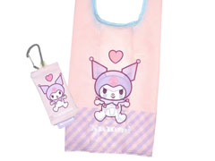 【大特価】キャラ雑貨　カラビナ付きエコバッグ...のサムネイル画像