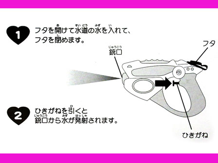 オンダ ガールズウォーターガンフェアリー 4901123017813 1