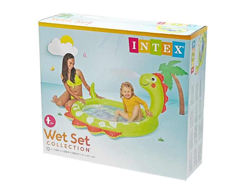 k様　　　新品　未開封　大きめ家庭用ダイナソープール 楽天市場】INTEX(インテックス) ダイナソープレイセンター 249
