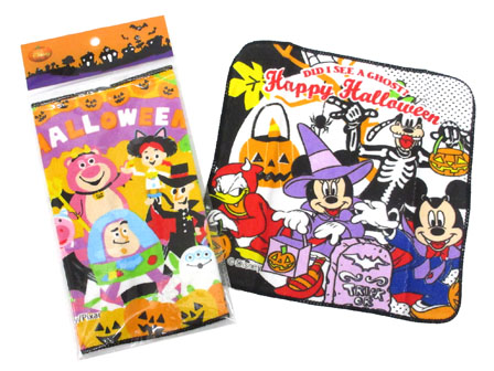 ハロウィン ディズニー ハロウィンミニタオル 堀商店 景品 販促品 お祭り用品の激安販売