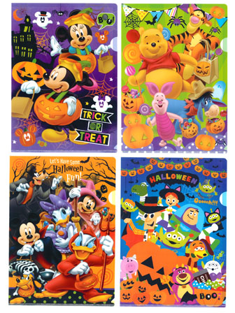 ハロウィン ディズニー ハロウィンL型ファイル|【堀商店】景品・販促品