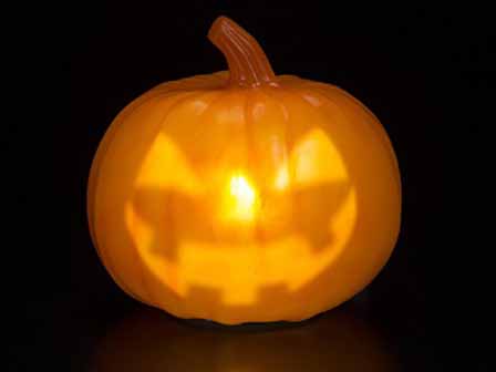 ハロウィン プロジェクションパンプキン Mサイズ|【堀商店】景品・販促