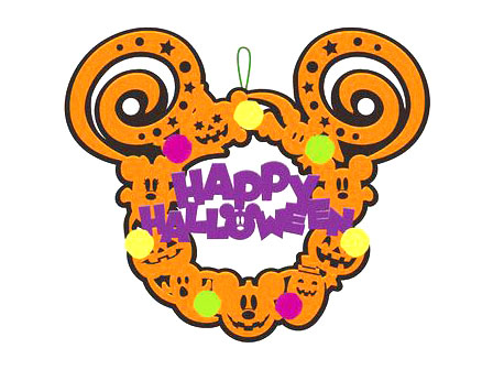 ハロウィン フェルトリース ミッキー 堀商店 景品 販促品 お祭り用品の激安販売