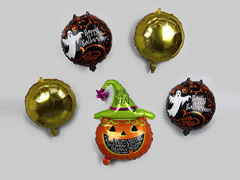 ハロウィン　バルーンセット（パンプキン）のサムネイル画像