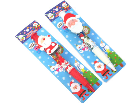 クリスマス サンタさん BIGボールペン|【堀商店】景品・販促品・お祭り