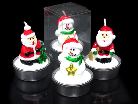 クリスマス マスコットキャンドル 堀商店 景品 販促品 お祭り用品の激安販売