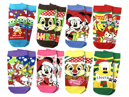 【ビッグサイズ】WDWミッキー・ミニー：クリスマス靴下 クリスマス ディズニークリスマス靴下|【堀商店】景品・販促品・お祭り