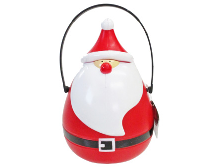 クリスマス サンタシェイプバケツ【軽減税率対象商品】|【堀商店】景品