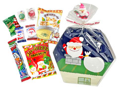 No.053　クリスマスお菓子　サンタBOX...の画像