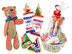 045A【限定】クリスマスお菓子　コットンテ...のサムネイル画像