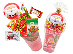 033　クリスマスお菓子　サンタボールカップ...のサムネイル画像