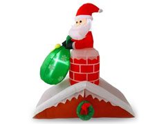 クリスマス　エアーディスプレイ　サンタルーフの画像