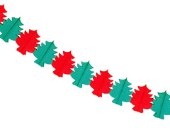 クリスマス　ペーパーガーランド　ツリーのサムネイル画像