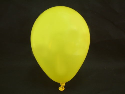 風船　９インチ風船　黄の画像