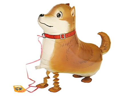 お散歩バルーン 柴犬 堀商店 景品 販促品 お祭り用品の激安販売