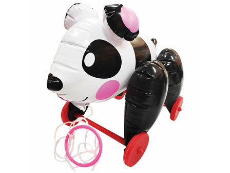 ビニール お散歩コロコロ どうぶつ仲間たち|【堀商店】景品・販促品