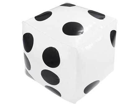 ビニール サイコロボール|【堀商店】景品・販促品・お祭り用品の激安販売