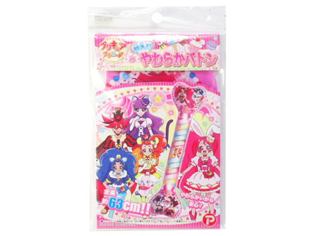 ビニール キラキラ☆プリキュアアラモード 鈴入りやわらかバトン|【堀