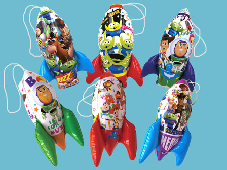 ビニール トイストーリー ロケットヨーヨー|【堀商店】景品・販促品