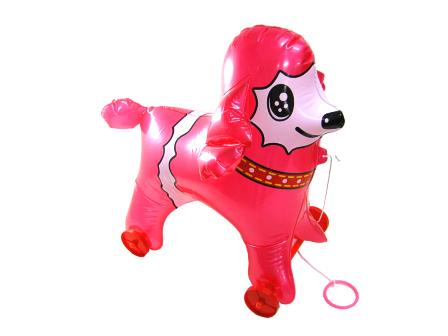 ビニール お散歩いぬ|【堀商店】景品・販促品・お祭り用品の激安販売