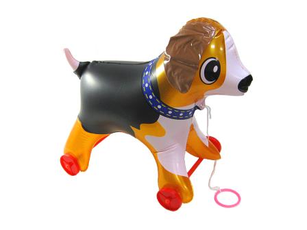 ビニール お散歩いぬ 堀商店 景品 販促品 お祭り用品の激安販売