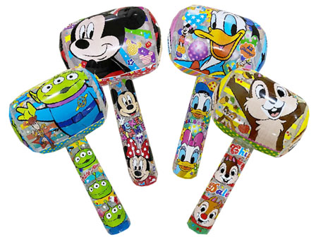 ディズニービニールハンマーBIG 36個セット売り 楽天市場】ディズニー ビニールハンマー BIG{ エア玩具 ビニール