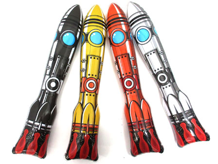 ビニール　スペースシップロケットのサムネイル画像