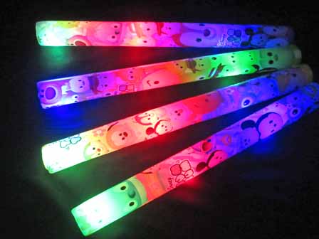 光るおもちゃ ディズニー かわいい光るスポンジ棒 ツム柄 堀商店 景品 販促品 お祭り用品の激安販売