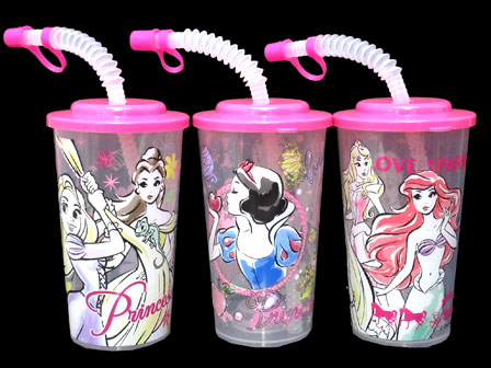 光るストローコップ ディズニープリンセス 堀商店 景品 販促品 お祭り用品の激安販売