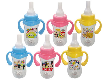 光るディズニーかわいい哺乳瓶型ストローボトル2 堀商店 景品 販促品 お祭り用品の激安販売