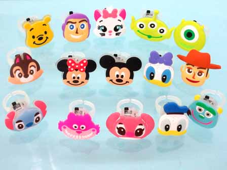 光るおもちゃ ディズニー 光る指輪2|【堀商店】景品・販促品・お祭り 