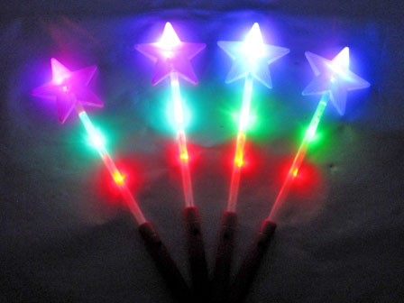 光るおもちゃ キラピカ星スティック|【堀商店】景品・販促品・お祭り