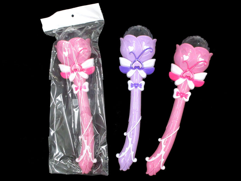 ビンテージ TAKARA 1988年 女児おもちゃ ピンク ミラー スティック 光るおもちゃ 光る！音付フラワースティック|【堀商店】景品・販促品