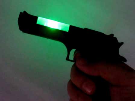 光るおもちゃ フラッシュサウンドガン 雷電|【堀商店】景品・販促品