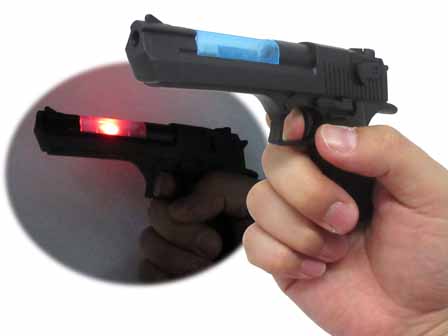 光るおもちゃ フラッシュサウンドガン 雷電|【堀商店】景品・販促品