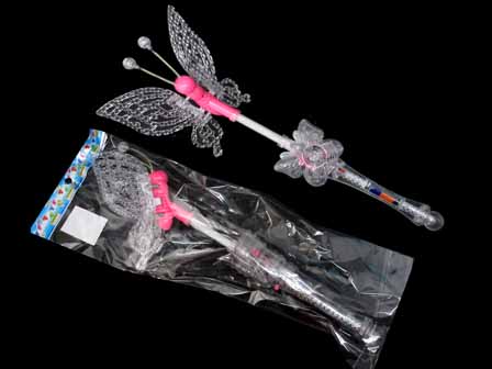 光るおもちゃ 光る音付き 蝶々バトン 大 ピンク 堀商店 景品 販促品 お祭り用品の激安販売