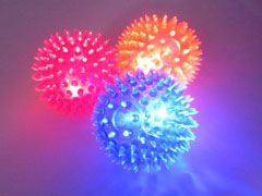 光るおもちゃ　ピカピコイガイガボールのサムネイル画像